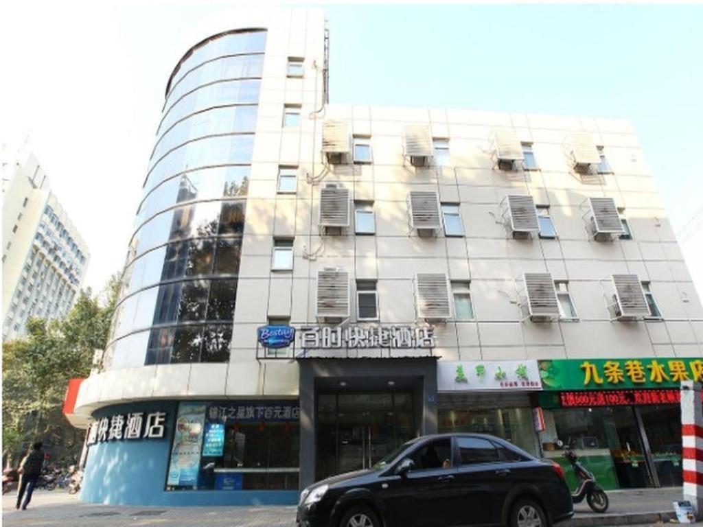 Bestay Hotel Express Nanjing Xinjiekou Nanquim Exterior foto