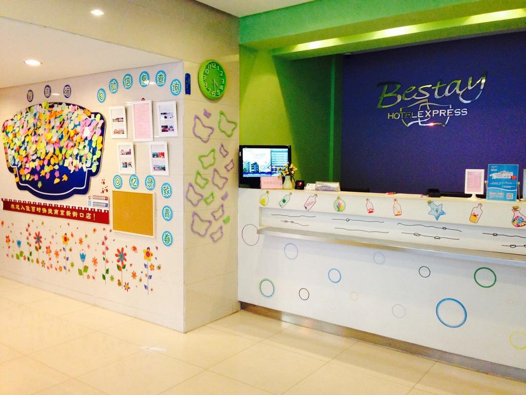 Bestay Hotel Express Nanjing Xinjiekou Nanquim Exterior foto